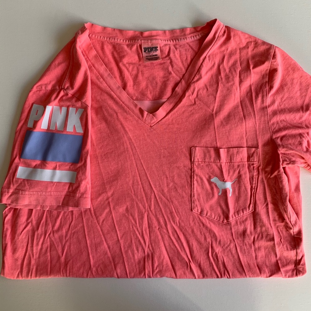 VS Pink Loose Fit Tee